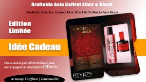 Orofluido Asia Coffret Elixir & Blush, OROFLUIDO ASIA PACK, Orofluido Asia Zen Control Elixir 50 ml & Orofluido Asia Blush, en édition limitée ! chez Armony Coiffure Isneauville