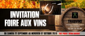 invitation foires aux vins tradivins