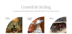Conseil de styling, style déco